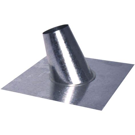 6 in. Roof Flashing with Tapered Stack